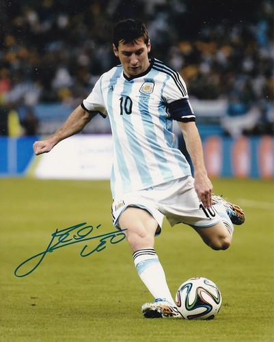 Lionel messi autografo firmato - messi,