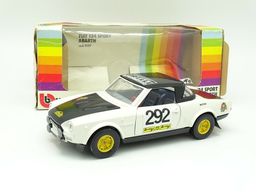 Burago fiat 124 sport - -,