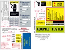 Taxi - Set decalcomanie da