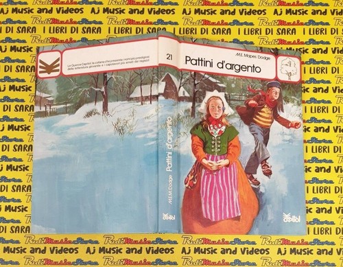 Book libro pattini argento - book, d'argento