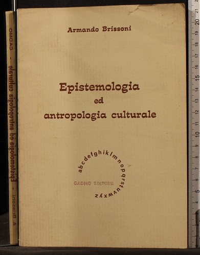Epistemologia antropologia - epistemologia,