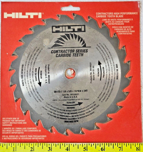 Nuovo seghetto circolare hilti - circolare,