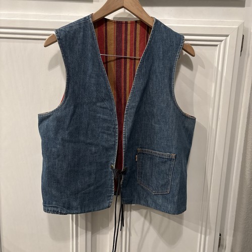 Gilet vintage levis big - gilet,
