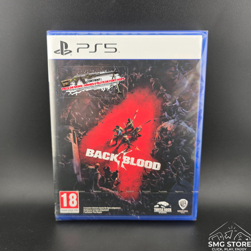 Back blood ps5 playstation - 4,