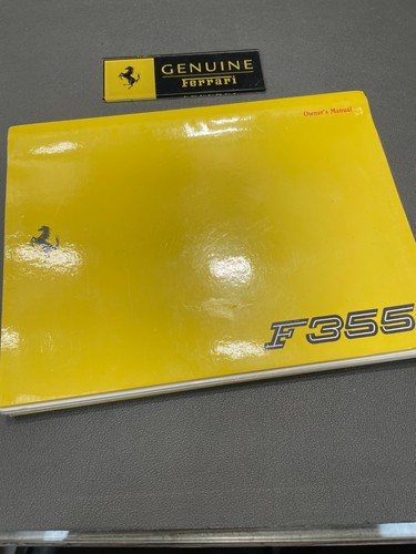 Ferrari f355 manuale uso - manuale, d'uso