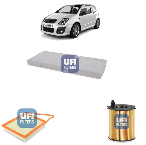 Kit tagliando filtri ufi - 3,