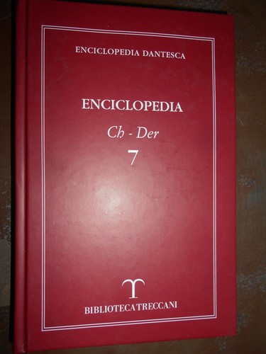 Enciclopedia dantesca vv - enciclopedia, aa.vv