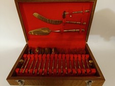 Set posate dolce ottone - posate,