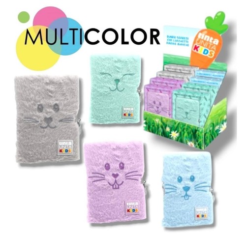 Diario segreto peluche con - in,
