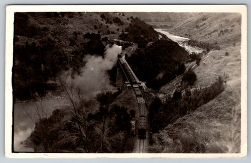 C1940s rppc otago treno - rppc,