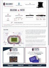 Biglietti Bologna Inter 2025