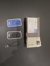 2 Telecomandi originali Nice INTI 2B b/n trasmettitore Rolling 2CH per cancelli