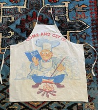 1950s BBQ Grilling Apron Funny