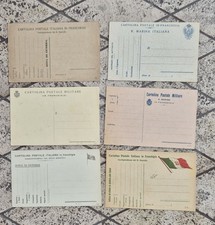 Cartoline 1 Guerra Mondiale  Ww1 Lotto 6 pezzi  Non Scritte