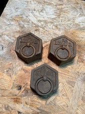 Lotto 3 pesi antichi da