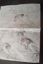 ANTICO DISEGNO AD ACQUARELLO