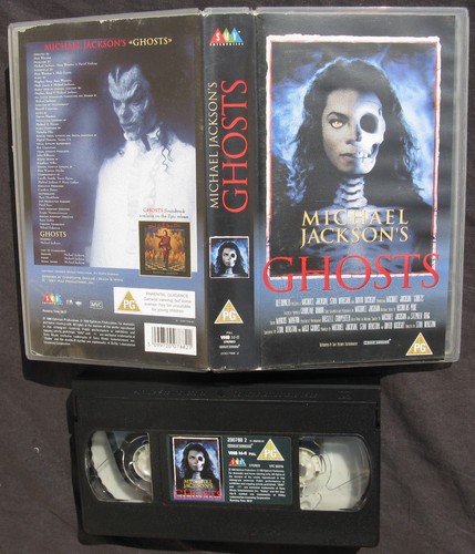 Michael jackson vhs - michael, ghosts