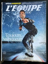 L'Equipe Magazine 1/03/2014; Spécial Handisport/ Eric d'Argent Marie Bochet/ 