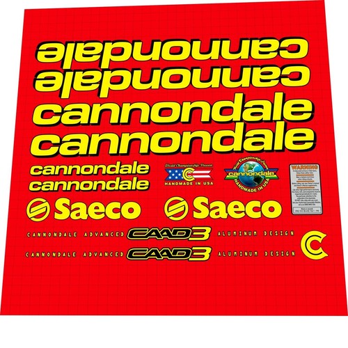 Set decalcomanie cannondale - set,