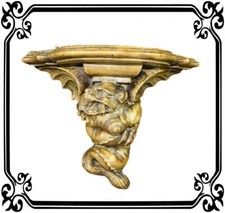 Applique mensola gotica antica