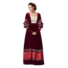 Burda B7171 - Cartamodello Renaissance Dimensioni: 19 x 13 cm