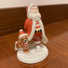 Figurina Royal Copenhagen Il Babbo Natale Annuale 2008 Orso H10cm