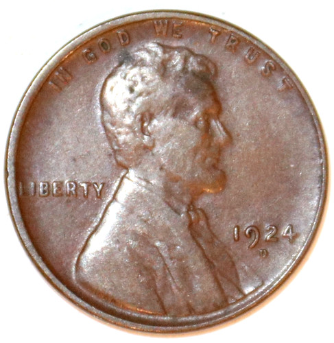 1924 centesimo lincoln - 1924-d,