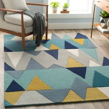 Carson Teal Tappeto Tappeto