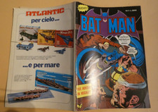 BATMAN -ALBI CENISIO N°1 -1976 COMPLETO DUE ADESIVI ANCORA ATTACCATI COME NUOVO