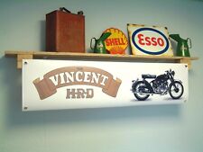 Vincent HRD Banner Moto