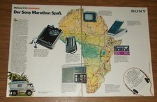 Rara pubblicità vintage SONY