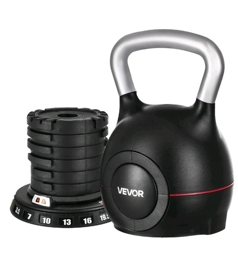 Kettlebell regolabile vevor - kettlebell,