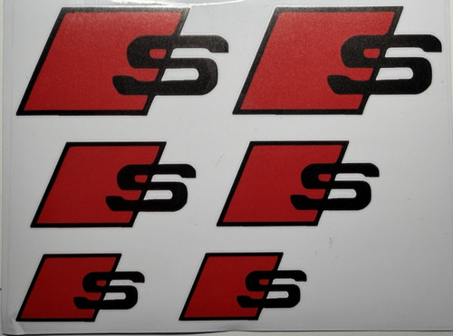 Adesivo logo audi line - logo, s