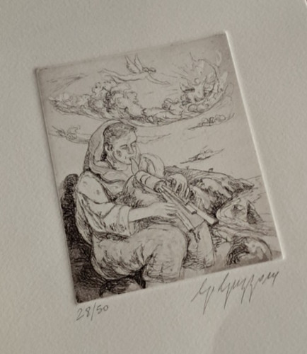 Incisione litografia - incisione,