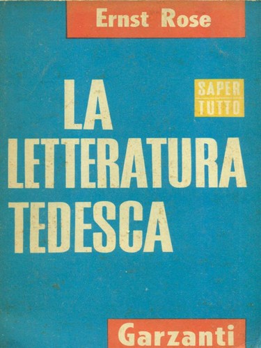 Letteratura tedesca - la,