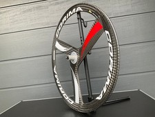 Tubolare ruota posteriore CORIMA 3 razze Aero Carbon nuovo vecchio stock super raro NOS Campa