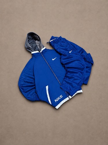 Rare vintage nike blue full - rare,
