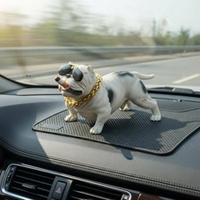 Pupazzo Bulldog Francese Auto