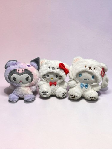 Trio peluche tema sanrio - peluche,