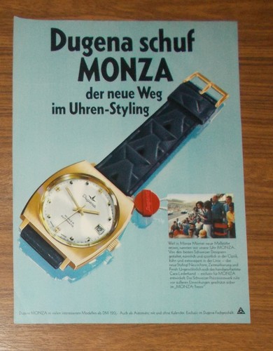Rara pubblicità dugena monza - dugena,