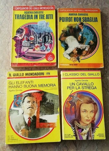 Lotto agatha christie poirot - agatha,