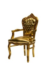 Poltrona barocco in legno di