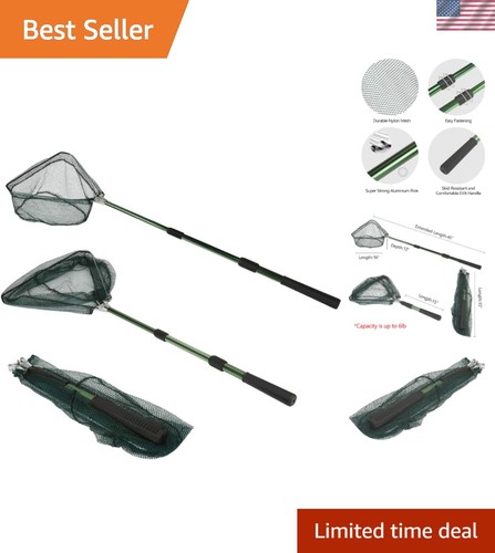 Rete pesca alluminio - da,