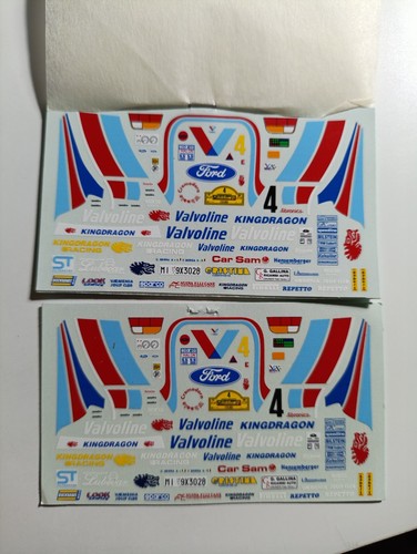 Decals ford escort - 1/43,