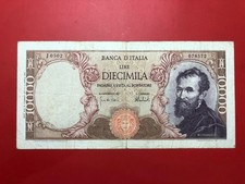 10000 LIRE MICHELANGELO BUONARROTI   15-02-1973