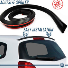 SPOILER Alettone Posteriore Per Renault Clio-Twingo Nero Adesivo Flessibile tuni