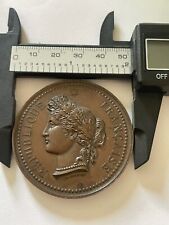 Medaglia Bronzo Premio Repubblica Francese 