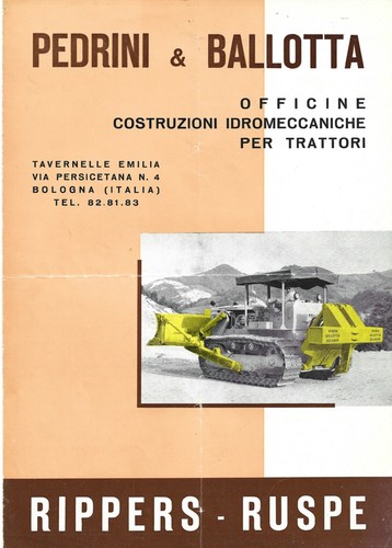Depliant pedrini ballotta - depliant, &