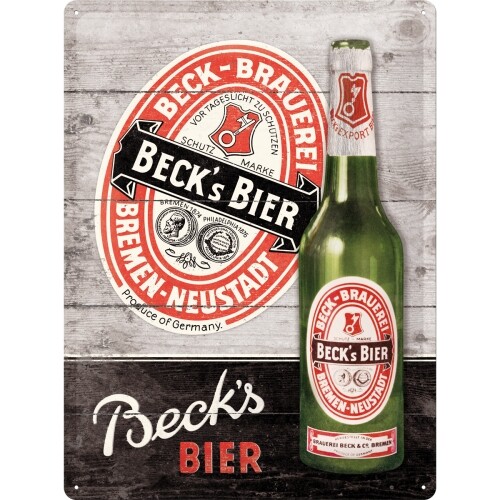 Targa latta beck bier - latta, beck's