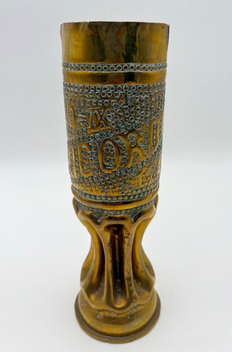 Vaso ottone trincea 1919 - ottone, da
